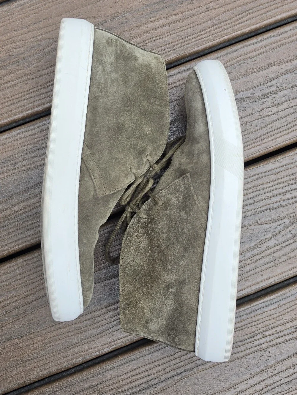Astorflex Evoflex Olive Green Suede Chukka Sneaker Boots EU 43 / US 9.5-10